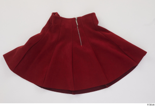 Clothes   272 clothing red skirt 0002.jpg